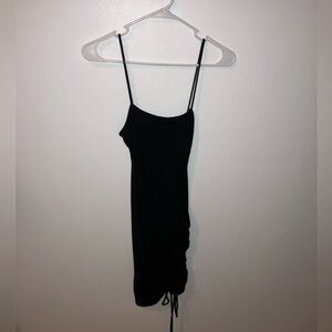 Size Ruched Mini Dress